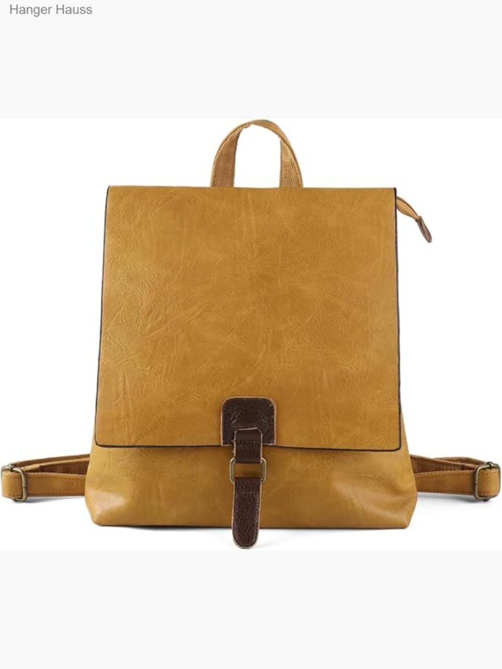 Large Convertible Backpack Satchel Handbag Leather Travel Shoulder Bag